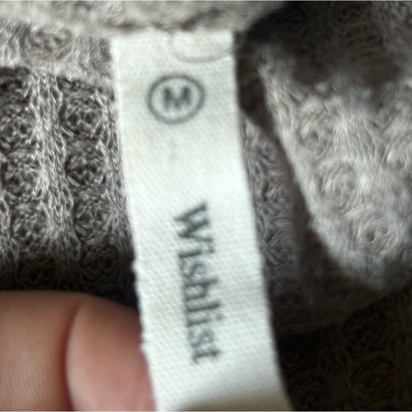 Wishlist boho waffle knit blouse - Picture 6 of 11